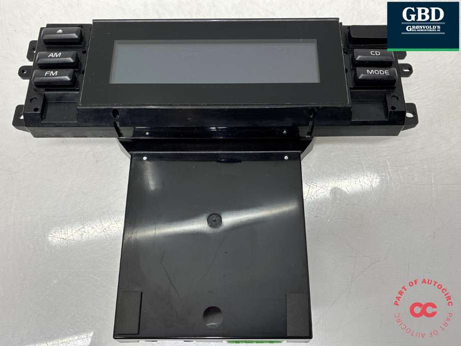 Bilstereo betjeningspanel til Volvo V70, 2007-2013 (Type III, Fase 1)  (36001867)