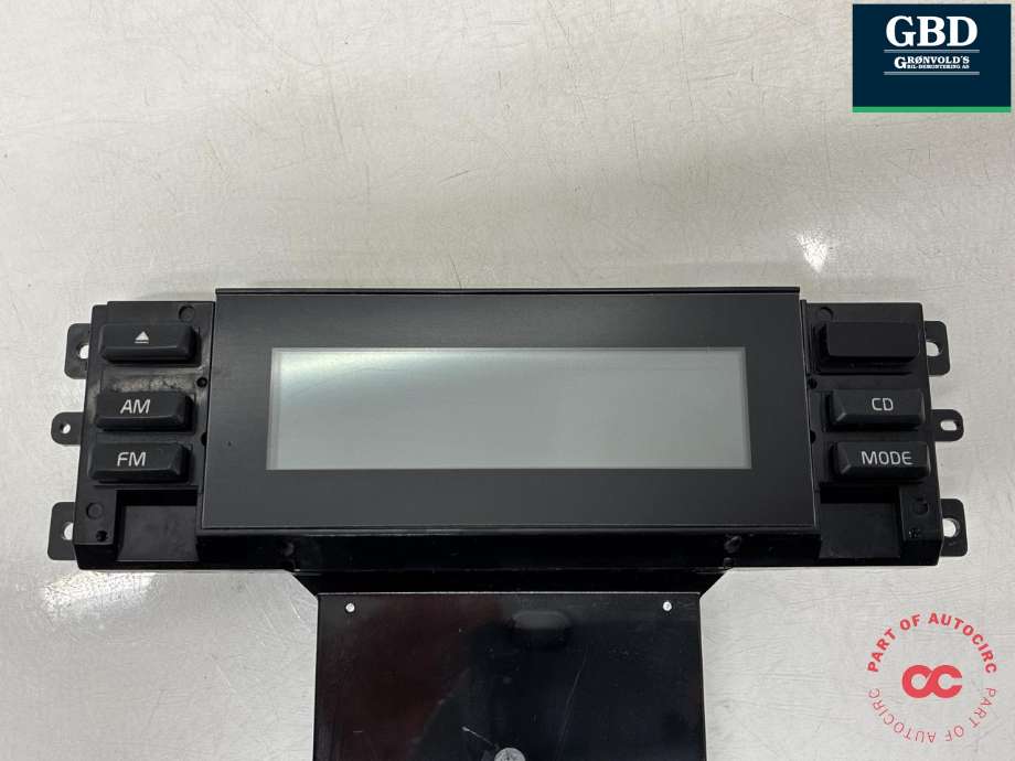 Bilstereo betjeningspanel til Volvo V70 2007-2013 (Type III, Fase 1)  (36001867|31268336|)