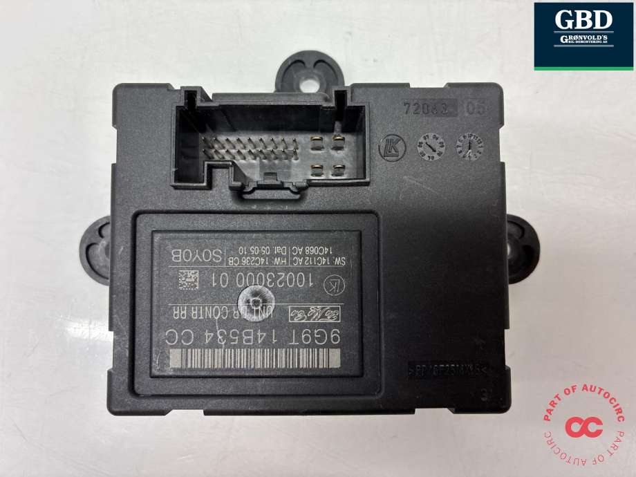 Styreenhet dør høyre bak til Volvo V70 2007-2013 (Type III, Fase 1)  (31318368|1002300001|)