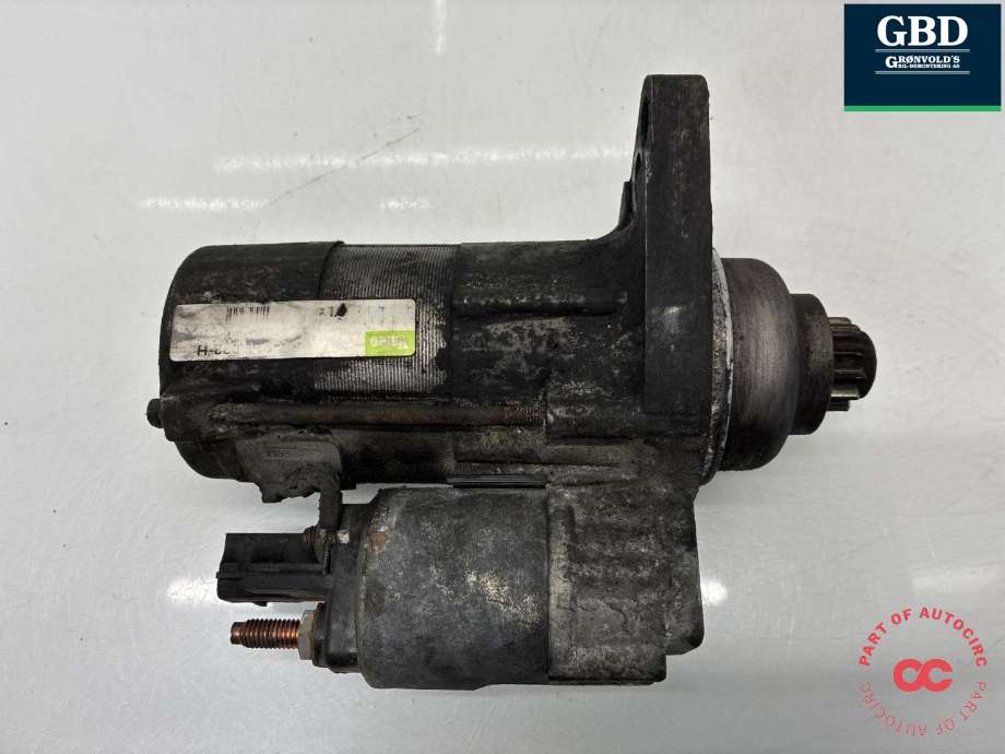 Starter diesel til VW Caddy 2004-2010 (Type III, Fase 1) (02Z 911 023 F|02Z 911 023 FX |JZW 911 023 GX|02Z 911 023 HX |02Z 911 024 JX | JZW 911 023 GX)