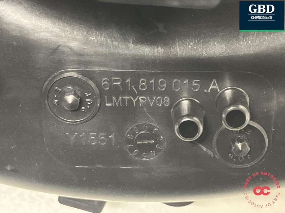 Varmeapparat motor til Škoda Fabia 2014-2021 (Type III) (6R1 819 015 A|)
