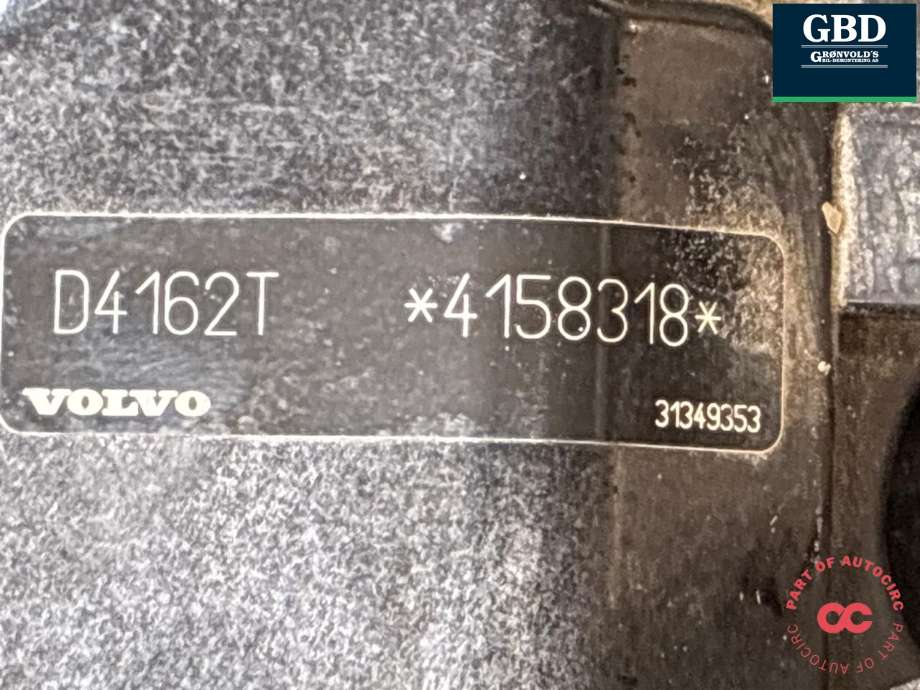 Motor diesel til Volvo V70 2007-2013 (Type III, Fase 1)  (D4162T|6906214|36050493)