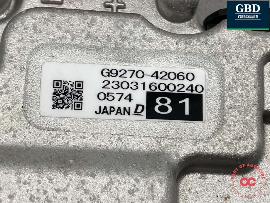 DCDC converter hybrid til Suzuki Across 2020-->>  (TG927-04206-000|G9270-42060|)