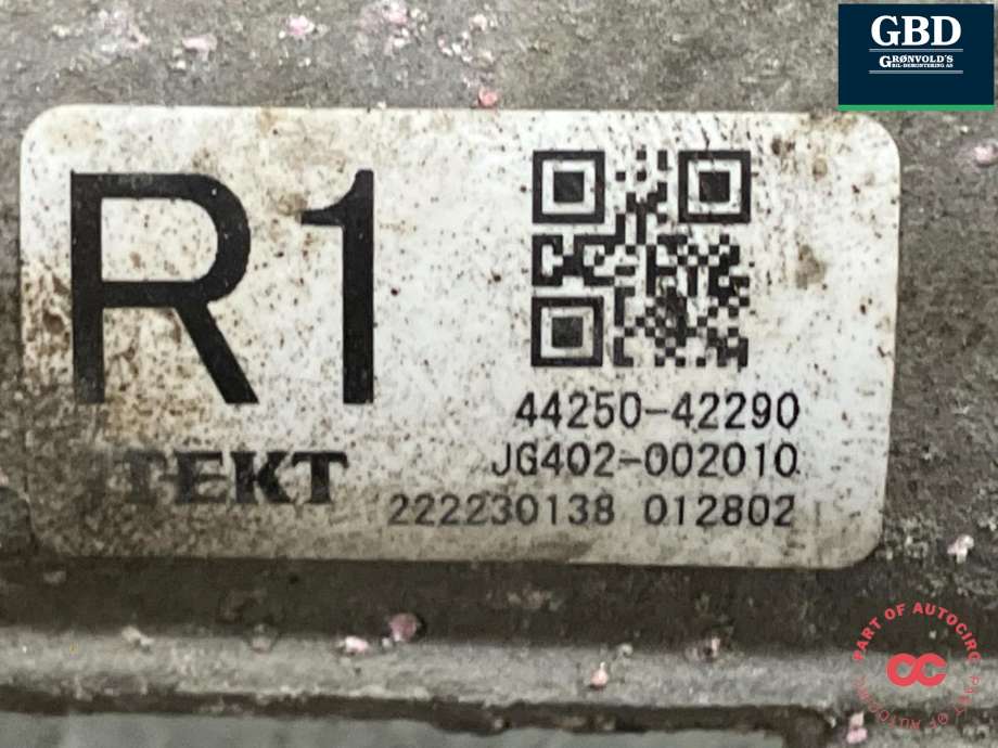 Tannstang elektrisk til Suzuki Across 2020-->> (TEKT|T4425-04231|44250-42290|JG402-002010)