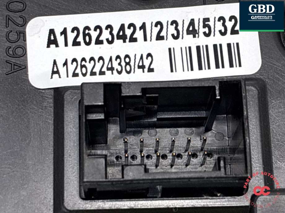 Bilstereo navigasjon skjerm til Ford Transit Custom 2013-2023 (Type I)  (2014481|EM5T-18B955-BD|A12623421)