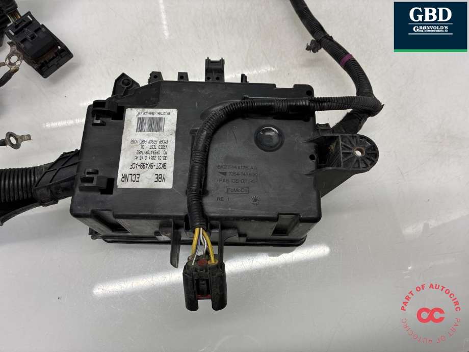 Sikringsboks motorrom til Ford Transit Custom 2013-2023 (Type I)  (BK2T-14A175-AA|)
