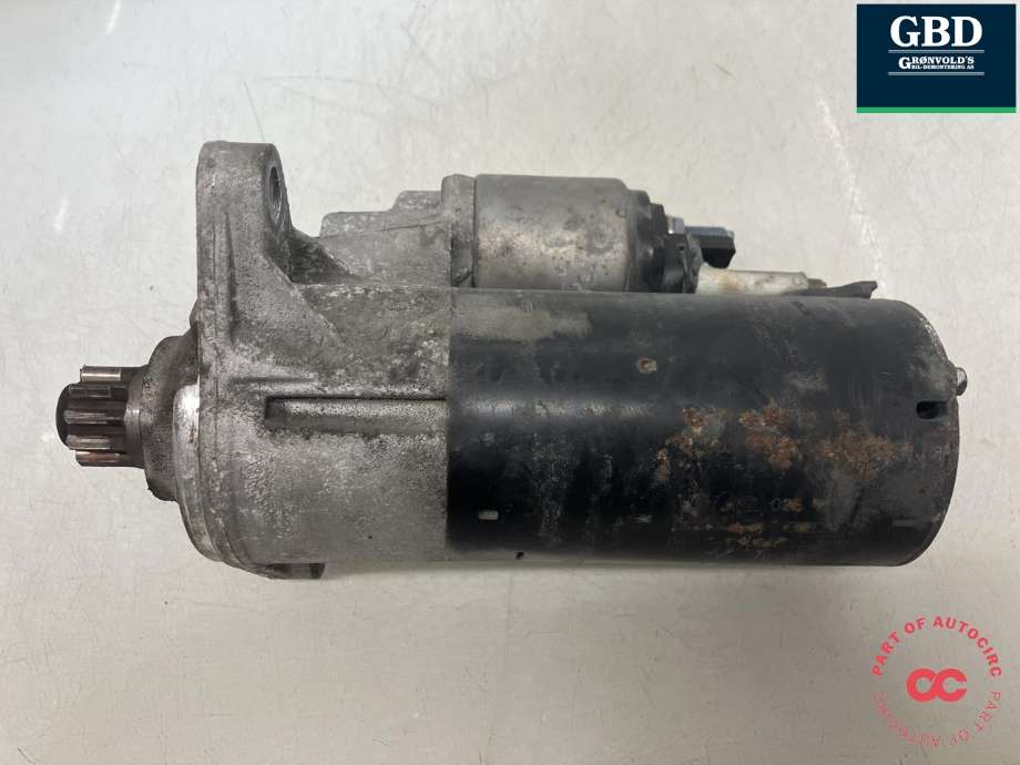 Starter diesel til Audi A3 2003-2008 (Type II, Fase 1)  (BOSCH|02E 911 023 L|02E 911 023 LX|)