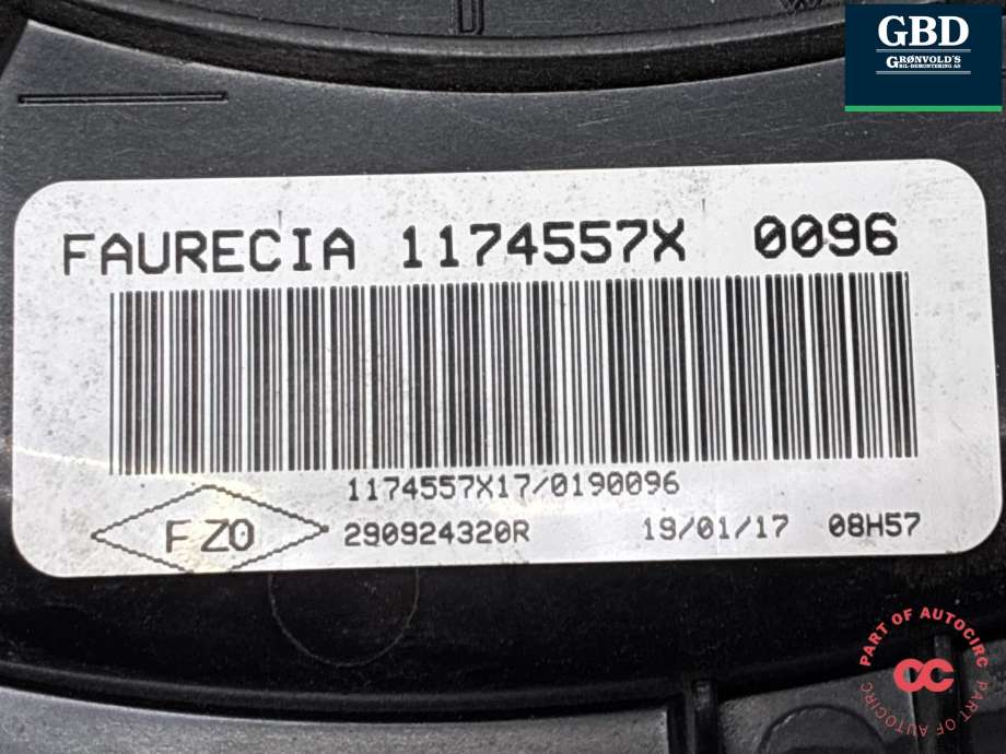Kjølevifte elektrisk til Renault Zoe 2013-2019 (Fase 1) (290924794R|290924320R|1174557X)