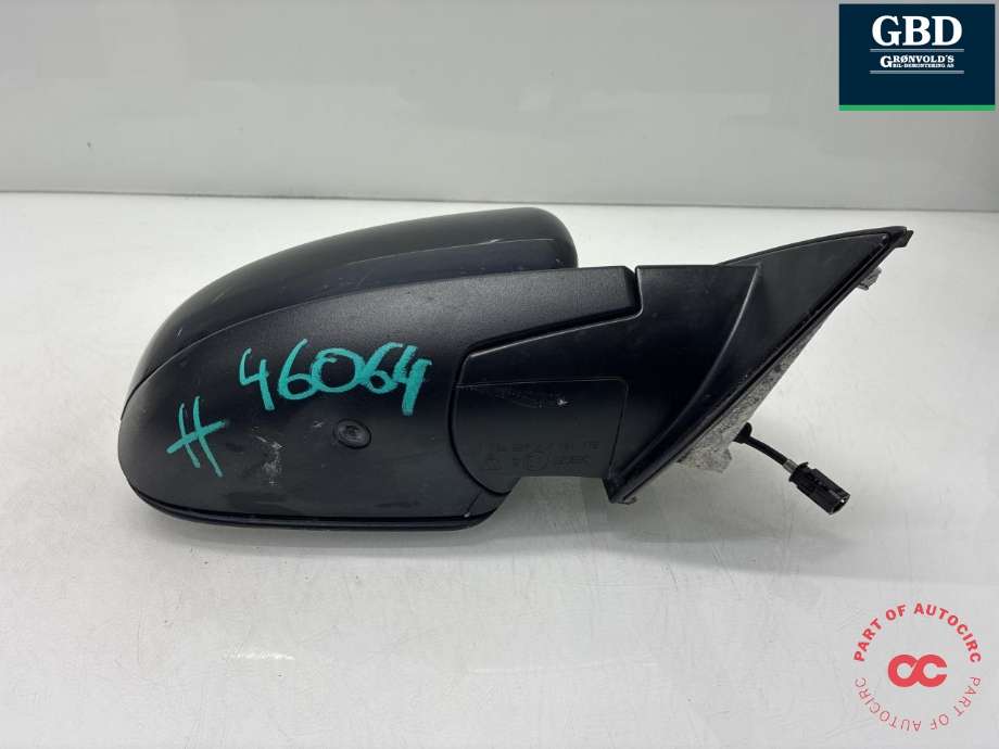 Speil høyre til BMW X5 2007-2013 (E70) (E70) (51 16 7 282 736|7 136 887|7 181 175)