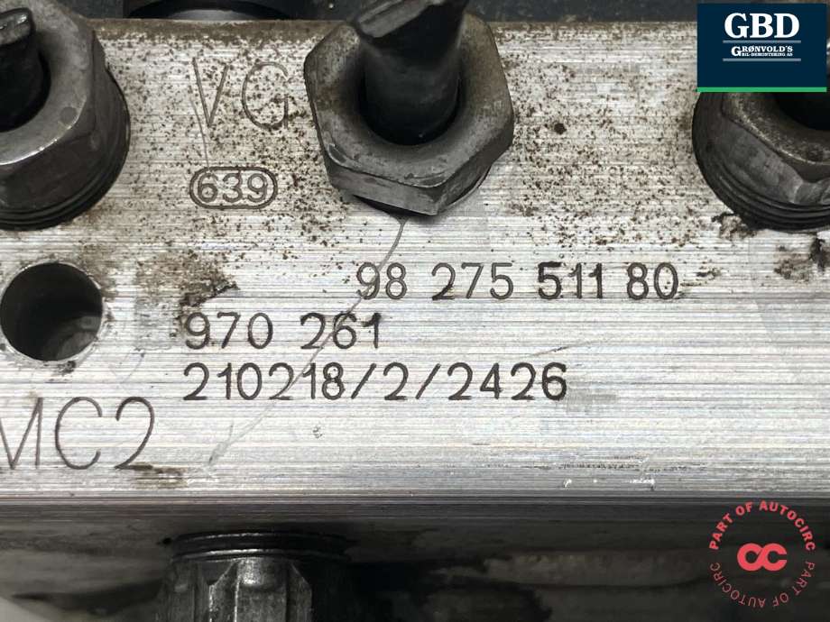 ABS sentral til Citroën Berlingo 2019-->> (Type III) (16 735 761 80|16 940 096 80| 16 735 762 80|9845052380)