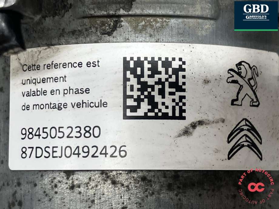 ABS sentral til Citroën Berlingo 2019-->> (Type III) (16 735 761 80|16 940 096 80| 16 735 762 80|9845052380)