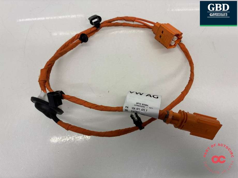 Kabel høy volt (HV) elbil til VW ID.4, 2020-->>  (1EA 971 475 F)