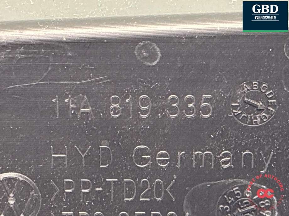 Deksel til VW ID.4 2020-->>  (11A 819 335 F  9B9|11A819335|)