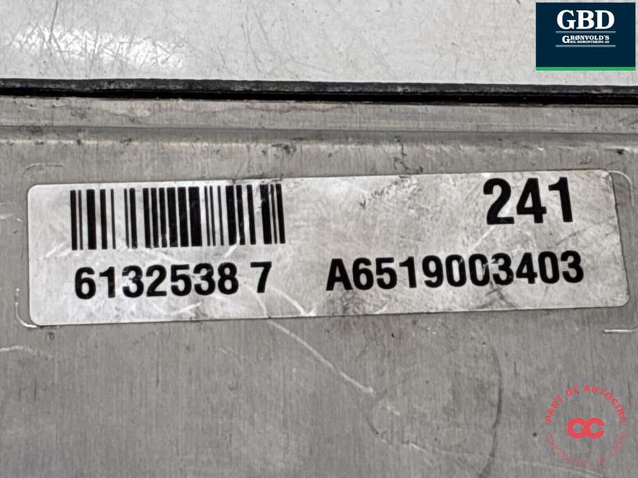 Styreenhet motor til Mercedes Sprinter 2013-2018 (Fase 2) (906) (906) (A 651 900 34 03|)