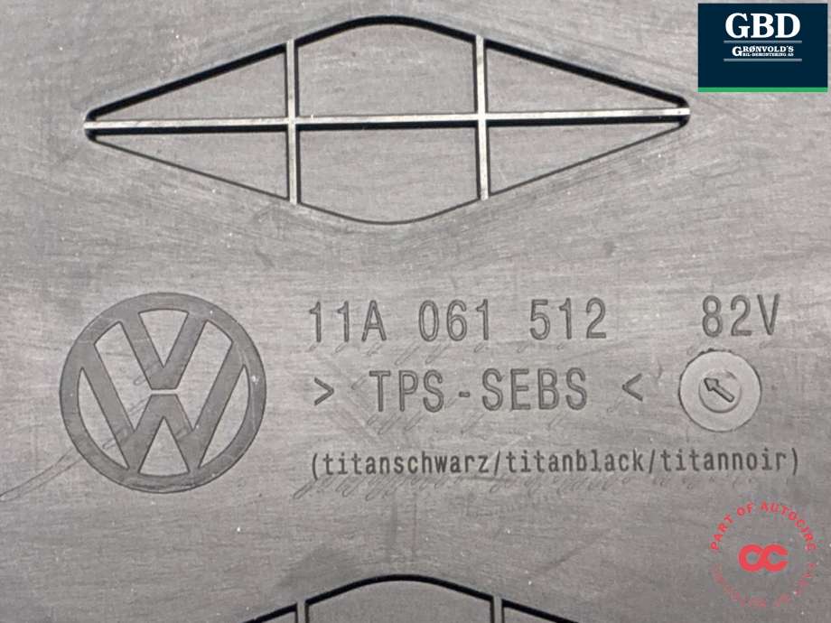 Gulvmatte sett til VW ID.4 2020-->>  (11B 061 502    82V|11A 061 502|  11E 061 502|11B 061 502)