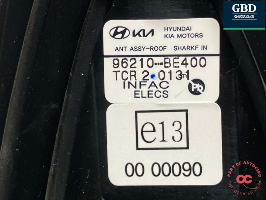 Antenne navigasjon til Hyundai Kona 2024-->> (Type II)  (96210-BE400EB|96210-BE400|)