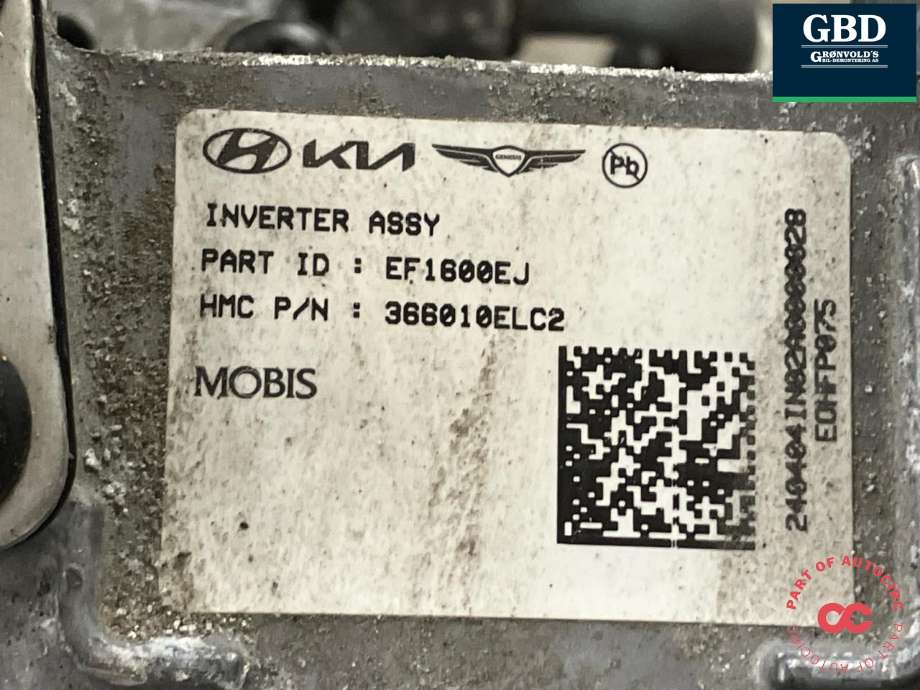 Motor elbil foran til Hyundai Kona 2024-->> (Type II)  (36500-0EDA0|366010ELC2|EM16)