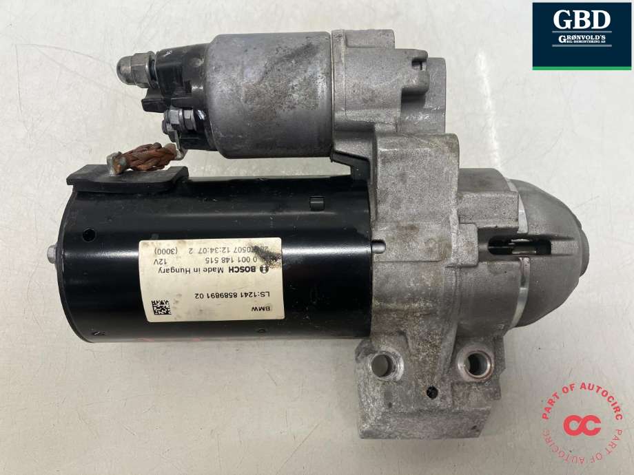 Starter til BMW 5-Serie 2017-->> (G30/G31) (G30/G31) (BOSCH|12 41 8 589 891|12 41 8 589 892|0 001 148 515)