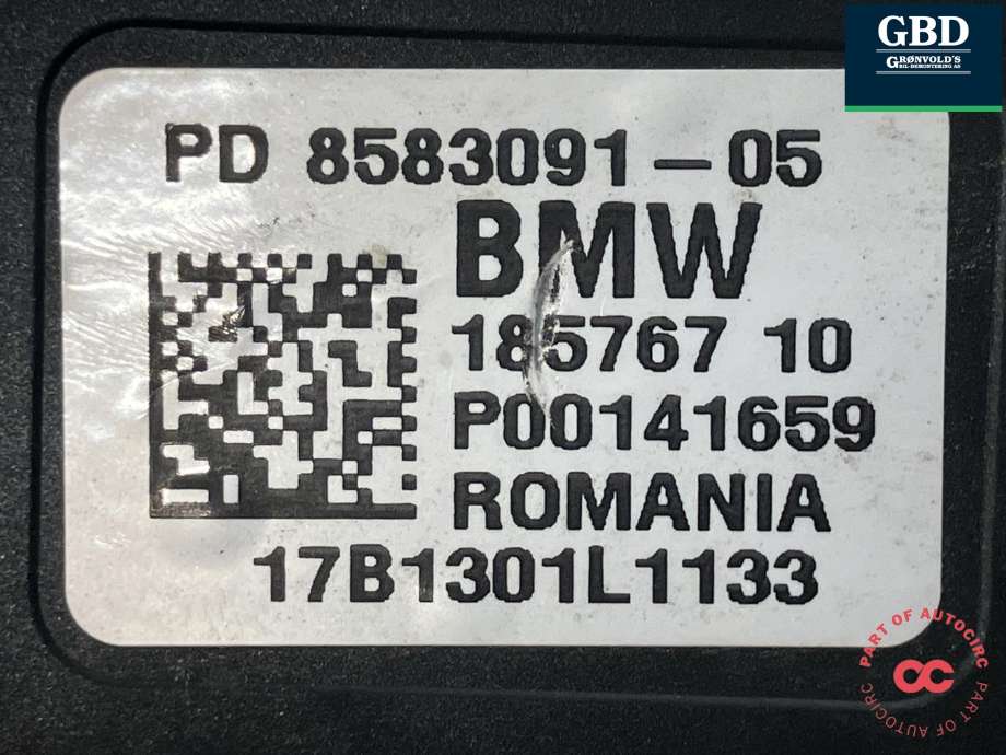 Styreenhet diverse til BMW 5-Serie 2017-->> (G30/G31) (G30/G31) (12 63 5 A9D 6D0|8583091-05|185767 10| P00141659)