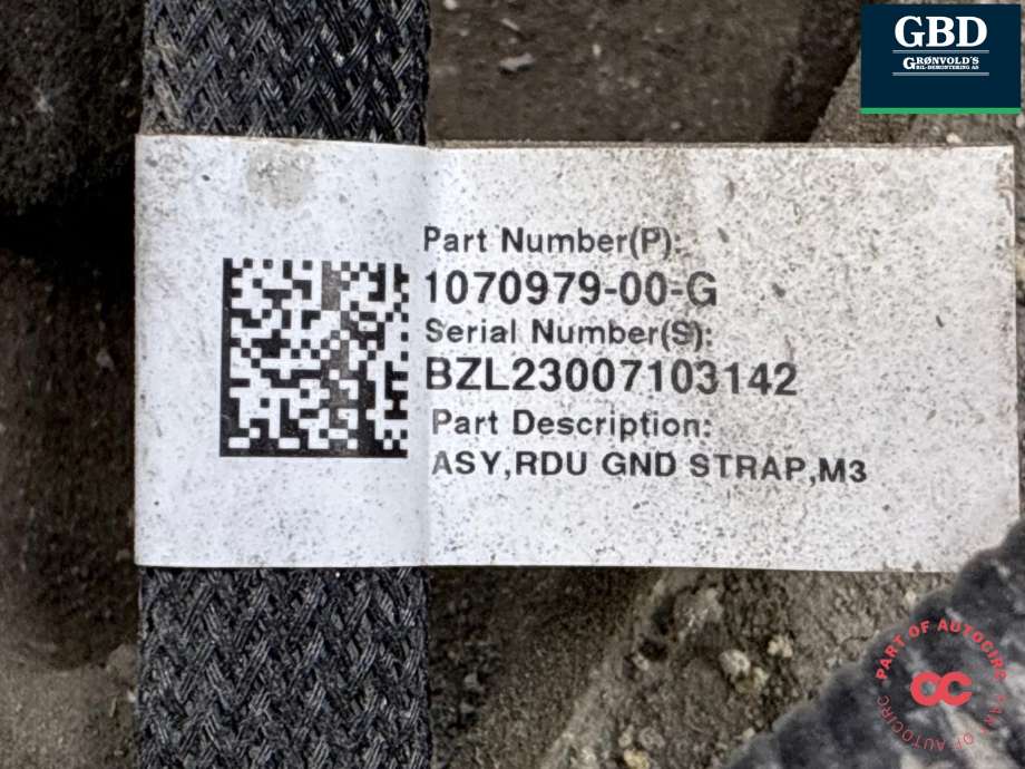 Motor elbil bak til Tesla Model Y 2021-2024 (Type I)  (1665000-DE-L|1665000-D1-L|)