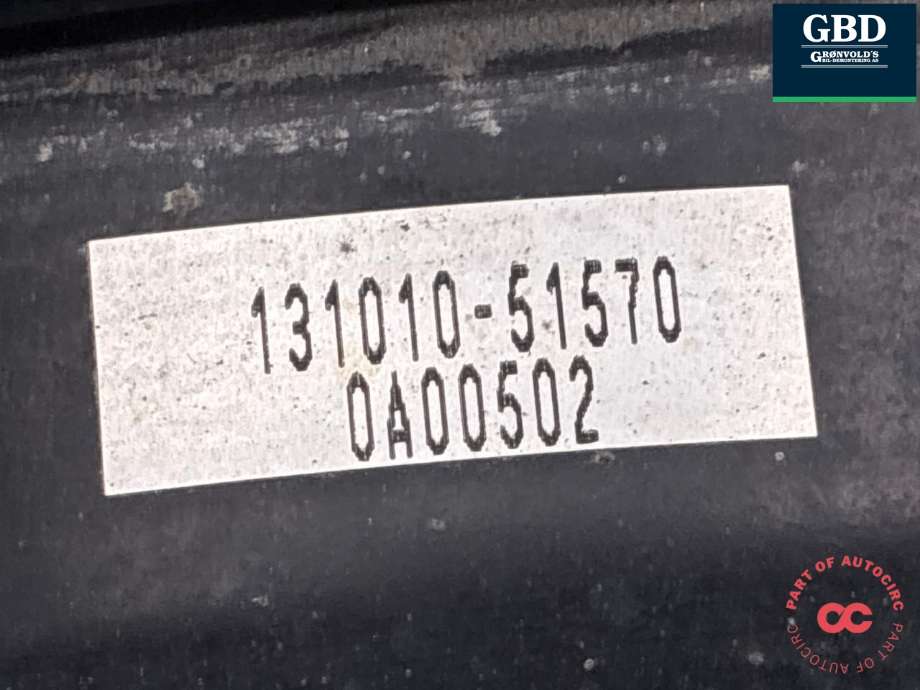 Bremsekraft-forsterker til Toyota Hiace 2007-2012 (Fase 3) (4461026770|131010-51570|)