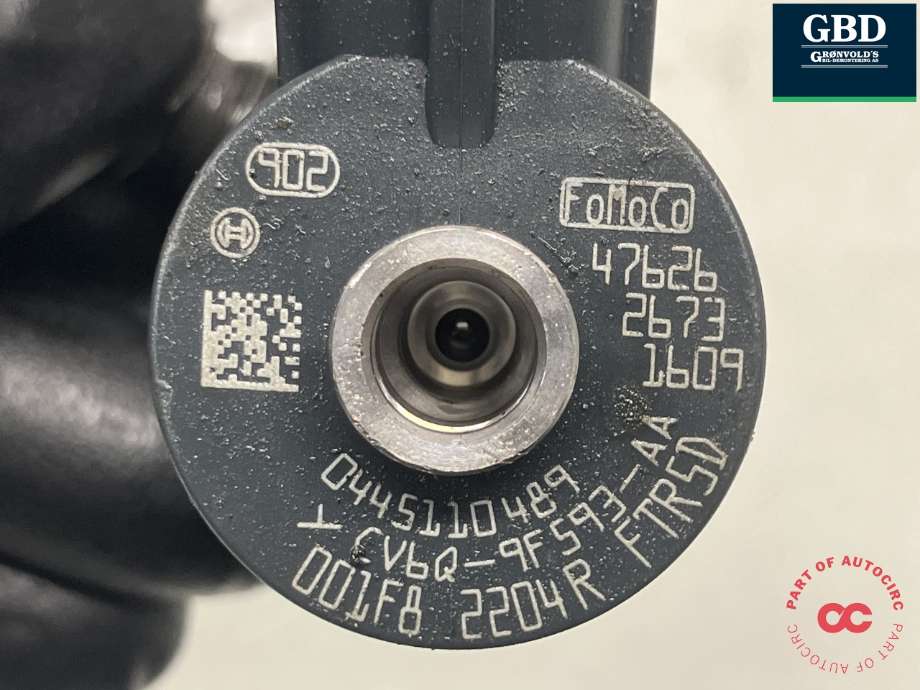 Dyse innsprøyting diesel til Ford Transit Connect 2013-2018 Type II, Fase 1 (BOSCH|1745052|CV6Q-9F593-AA|0 445 110 489)