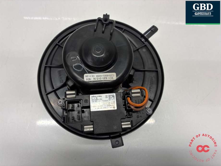 Varmeapparat motor til VW Golf, Plus/Cross 2009-2013 (Fase 2)  (3C1 820 015 M|3C1 820 015 N|)