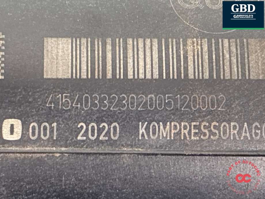 Kompressor nivå/luft til Mercedes E-Klasse 2009-2013 (Fase 1) (W212) (W212) (A 212 320 04 04|41540332302005120002|)