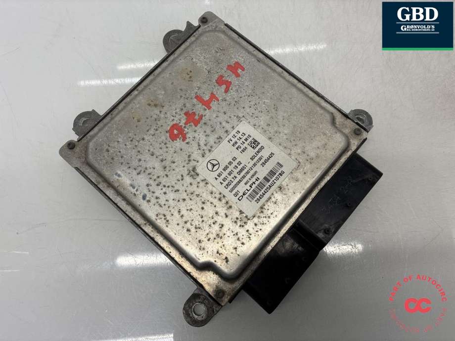 Styreenhet motor til Mercedes E-Klasse 2013-2016 (Fase 2) (W212) (W212) (A 651 900 05 03|A 651 900 99 01|)