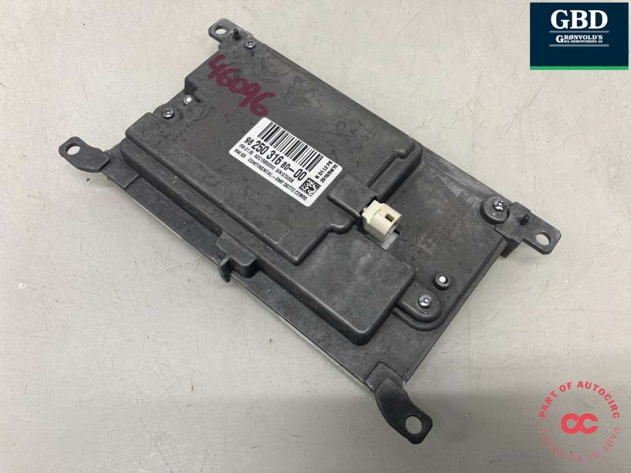 Bilstereo navigasjon skjerm til Peugeot Expert 2016-->> (Type III)  (CONTINENTAL|98 316 658 80|98 250 316 80|98 250 319 80| A2C15852000)