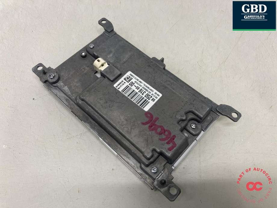 Bilstereo navigasjon skjerm til Peugeot Expert 2016-->> (Type III)  (CONTINENTAL|98 316 658 80|98 250 316 80|98 250 319 80| A2C15852000)