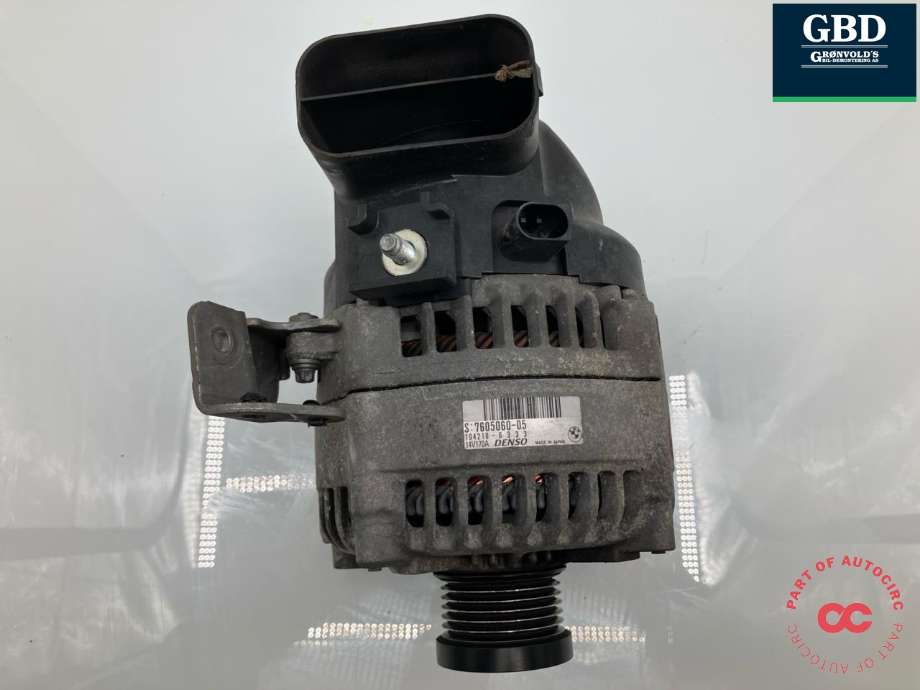 Dynamo til BMW 1-Serie 2011-2015 (Fase 1) (F20/F21) (F20/F21) (DENSO|12 31 7 605 060|)