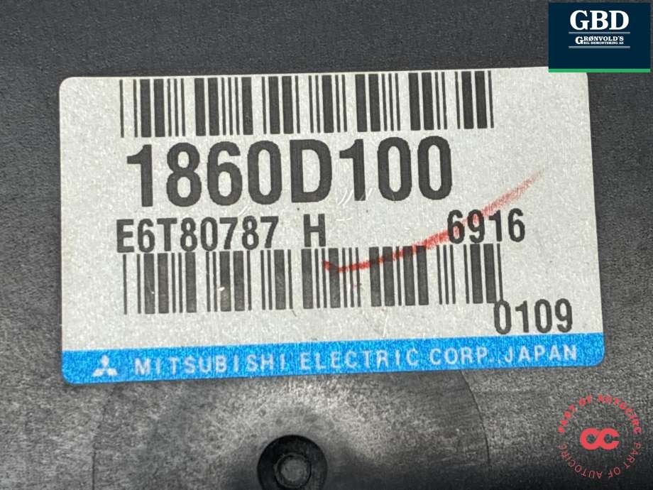 Styreenhet motor til Mitsubishi Outlander 2015-->> (Type III, Fase 2)  (1860D100|)