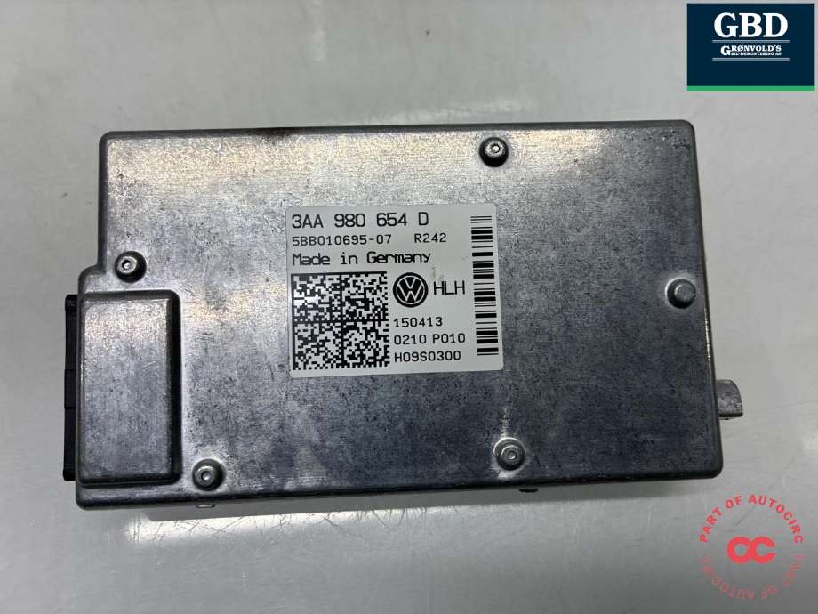 Kamera til VW Passat 2011-2015 (B7) (B7) (3AA 980 654 D Z1D|3AA 980 654 D Z10|3AA 980 654 D| 5BB010695-07)