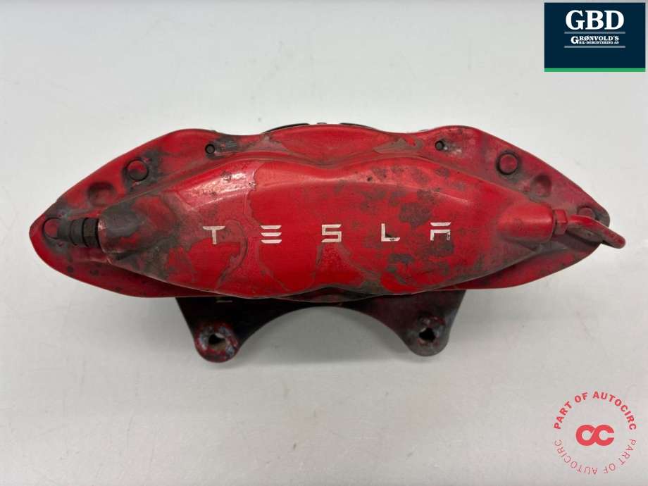 Bremsecaliper venstre foran til Tesla Model S, 2013-2016 (Fase 1)  (1003160-01-D)