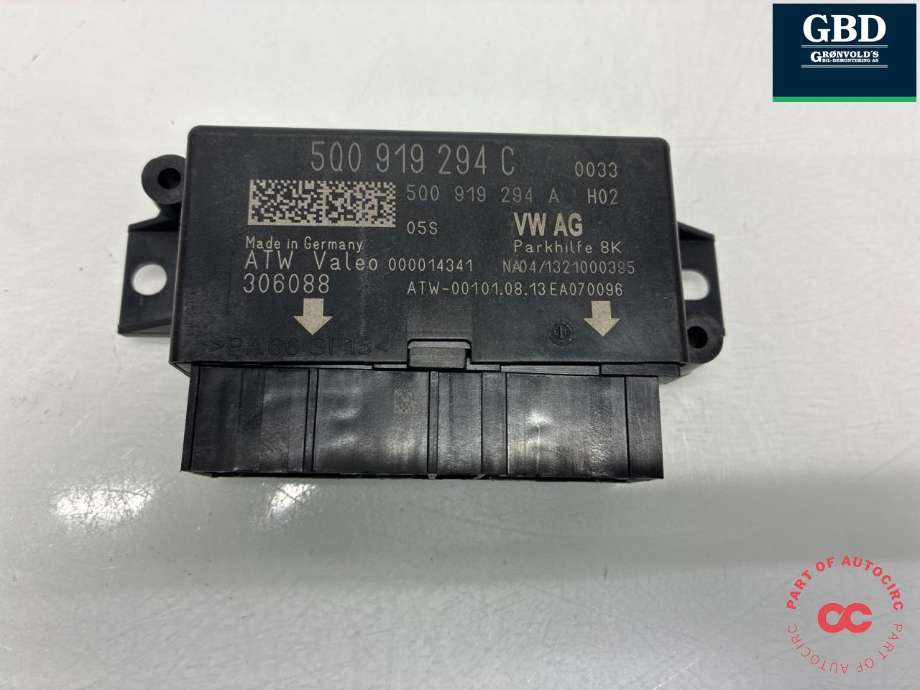 Styreenhet parkering til VW Golf VII, 2012-2017 (Fase 1)  (5Q0 919 294 K)