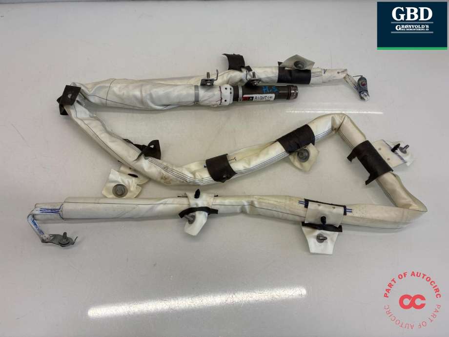 Airbag gardin høyre til Tesla Model 3 2018-2023 (Fase 1) (1077828-00-D|1077828-00-C |1077828-00-E|1077828-00-F | 1077828-CN-E |1077828-CN-F)