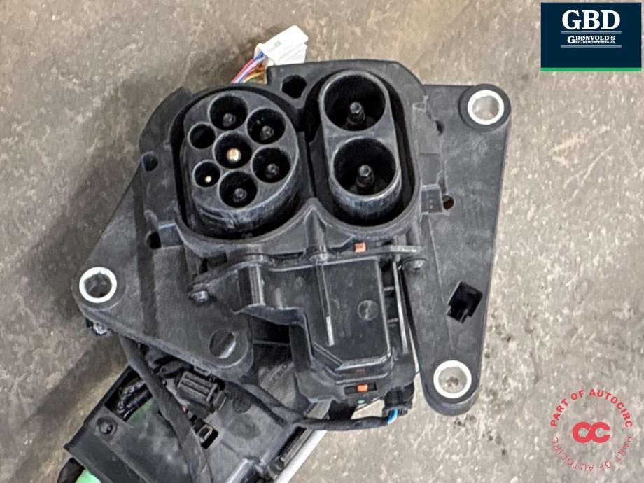 Batterilader inntak/luke til Tesla Model 3 2018-2023 (Fase 1)  (1449495-20-E|1449495-20-D |1449495-25-C |  1145043-00-E|1449495-25-D)