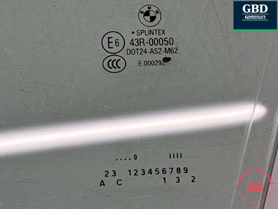 Siderute venstre foran til BMW 5-Serie 2003-2010 (E60/E61) (E60/E61) (51 33 7 110 633|43R-00050|)