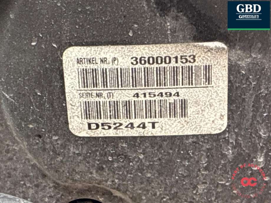 Motor diesel til Volvo XC70 2005-2007 (Type I, Fase 2)  (D5244T4|6901083|)