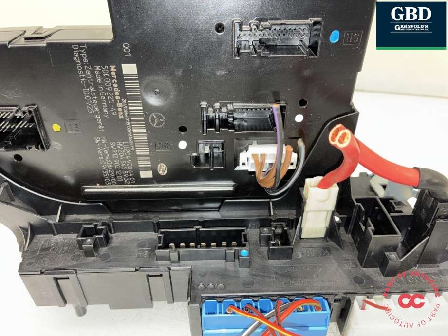 Styreenhet (SAM - Signal Acquisition Module) til Mercedes C-Klasse 2007-2011 (Fase 1) (W204) (W204) (A 204 900 12 02|A2049001202|)