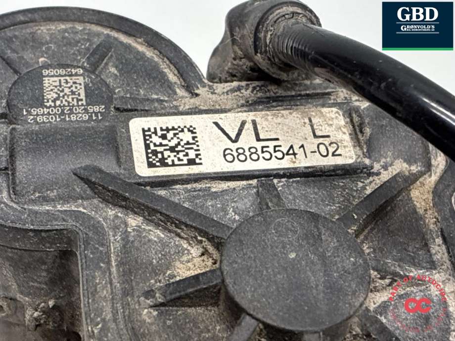 Bremsecaliper venstre bak, elektrisk til BMW X1 2015-2022 (F48) (F48) (34 20 6 883 033|6885541|)