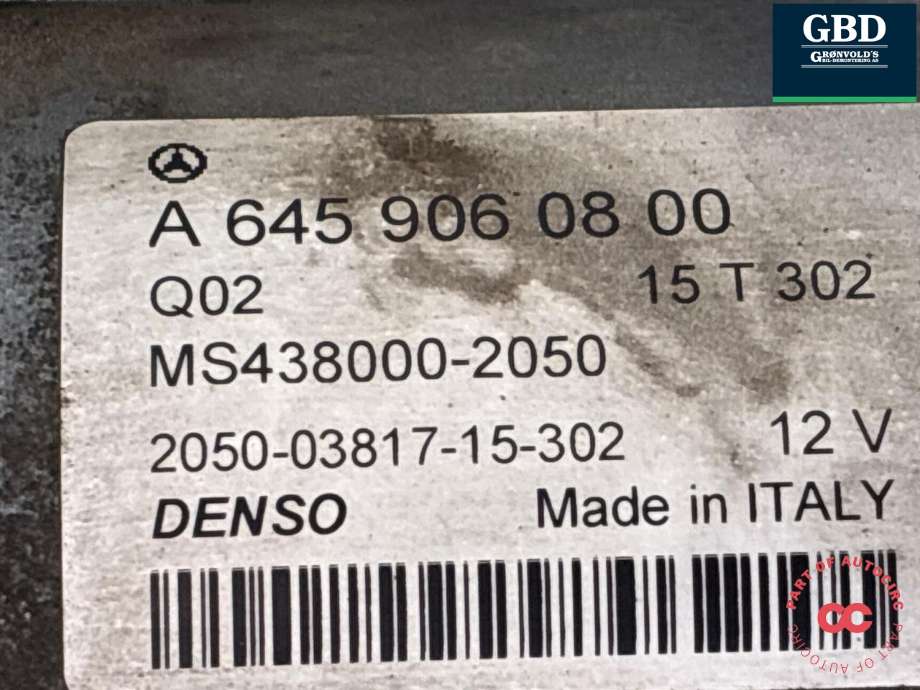 Starter til Mercedes A-Klasse 2012-2018 (W176) (W176) (A 645 906 08 00|A 645 906 08 00 88|)