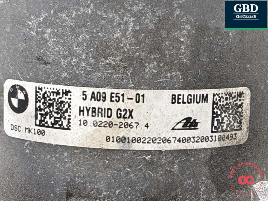 ABS sentral til BMW 3-Serie 2018-->> (G20) (G20) (34 50 5 B8C F71|34 50 5 A9C E96|5 A09 E51-01)