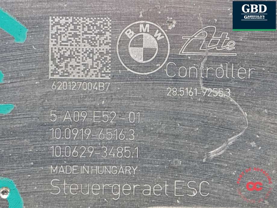 ABS sentral til BMW 3-Serie 2018-->> (G20) (G20) (34 50 5 B8C F71|34 50 5 A9C E96|5 A09 E51-01)