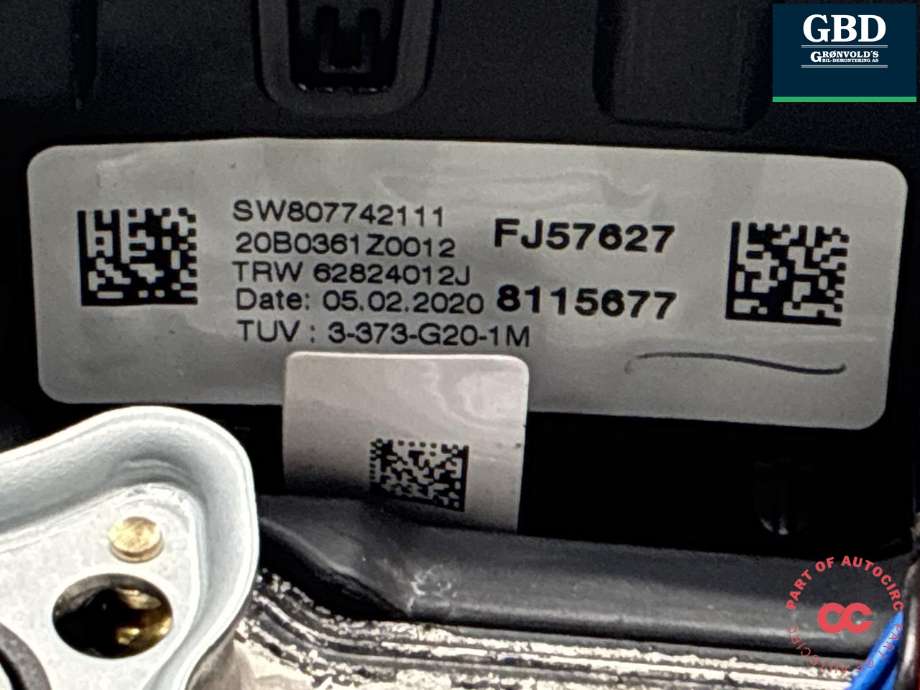 Ratt til BMW 3-Serie 2018-->> (G20) (G20) (32 30 8 746 689|62821470|)