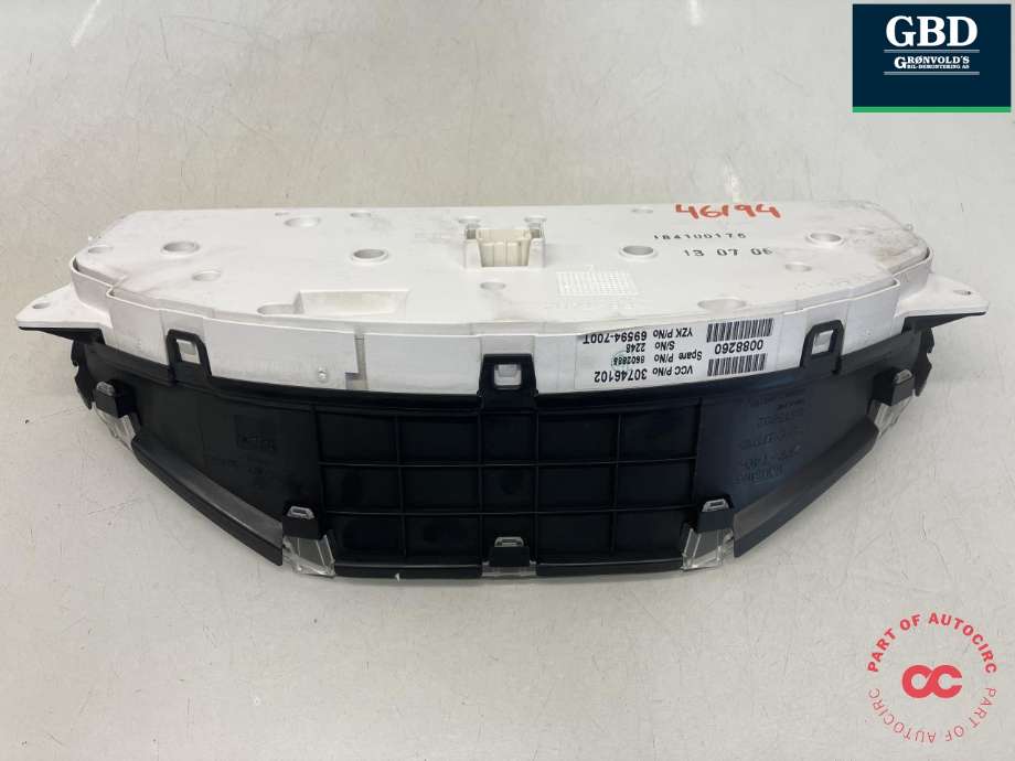 Instrumentpanel til Volvo XC70 2005-2007 (Type I, Fase 2) (36050527|)