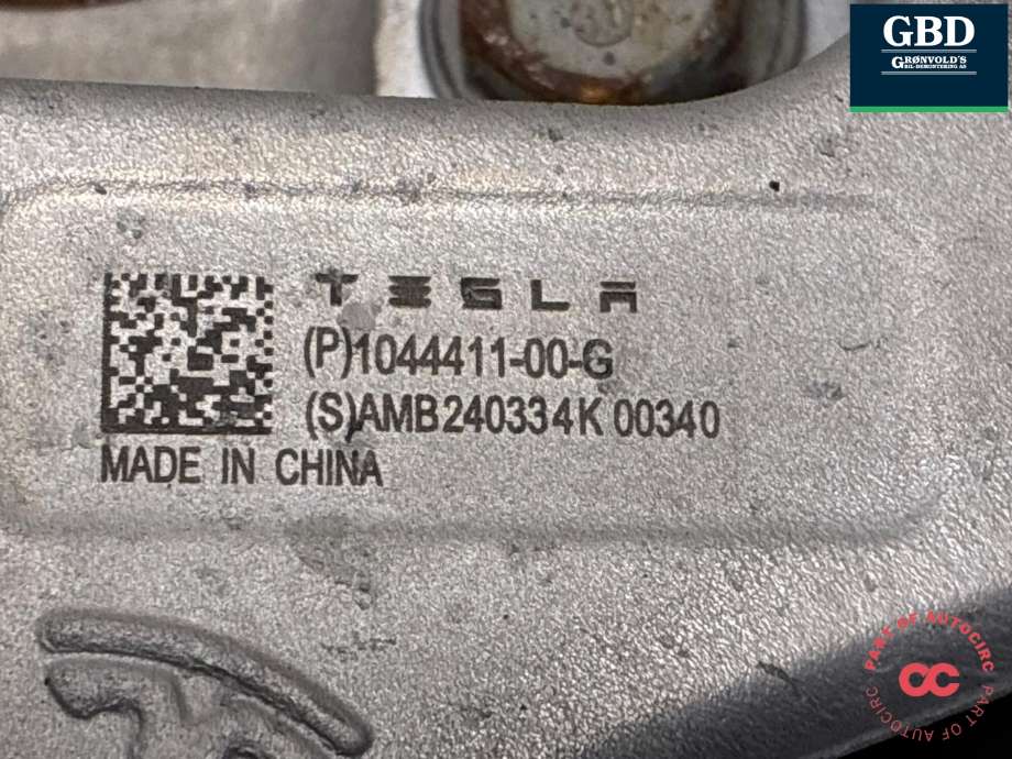 Hjulspindel venstre bak til Tesla Model 3 2018-2023 (Fase 1) (1044411-00-G|1044411-00-H|)