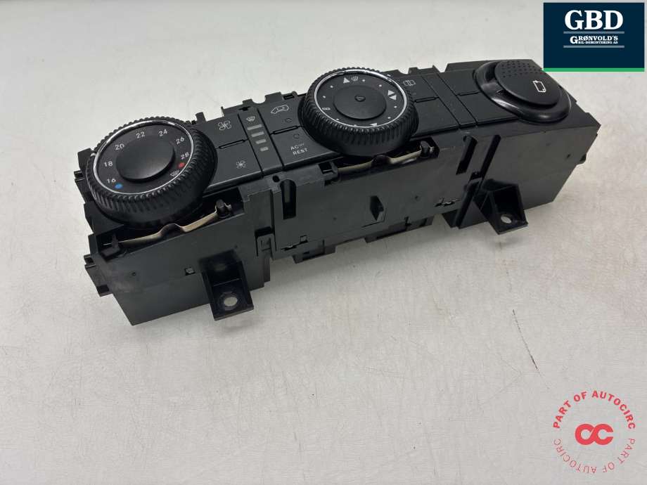 Varmeapparat betjening til VW Crafter 2006-2011 (Type I, Fase 1)  (2E1 927 139 E|2E1 927 139|5HB 009 183-00| C9960002)