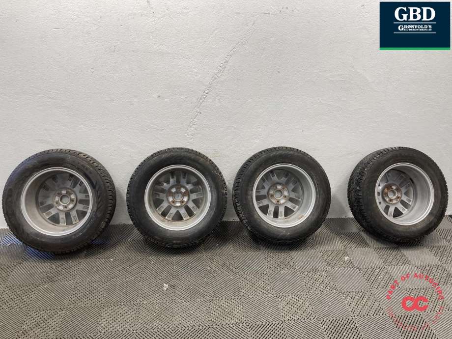 Hjulsett aluminium vinter til Volvo V60/V60 CC 2013-2018 (Type I, Fase 2)  (NOKIAN PIGGFRI|HAKKA PELITTA R5 SUV. PROD 2024|215/65R16|7JX16. ET IKKE SYNLIG)